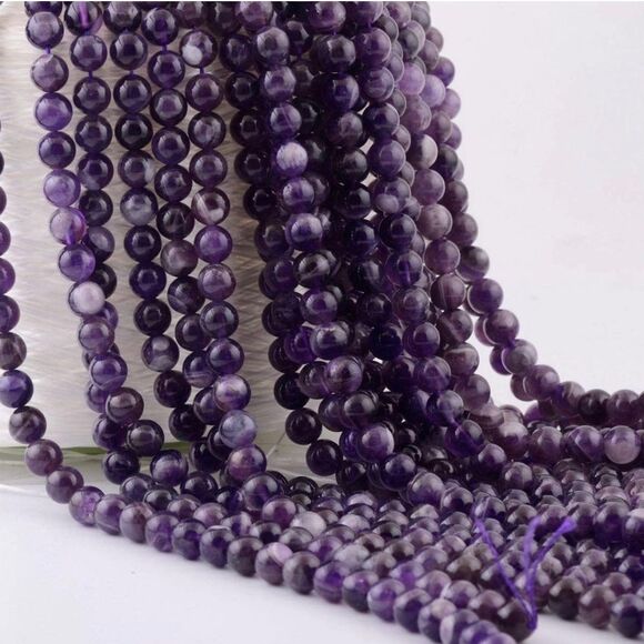 NWT Wool + Pepper Co. Zodiac + Gemstone - Aquarius + Amethyst Bracelet (Gold) - Picture 8 of 10